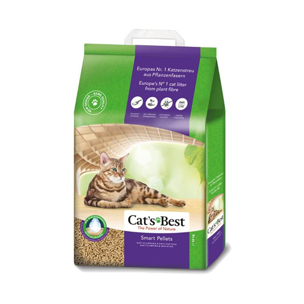 Cat’s Best Smart Pellets kraikas katėms, 20 l