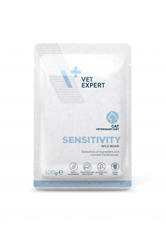 VetExpert Veterinary Diet Sensitivity cat 100g pouch