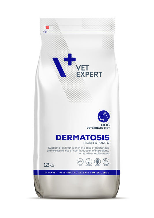 VetExpert Veterinary Diet Dermatosis dog Rabbit&Potato 12kg