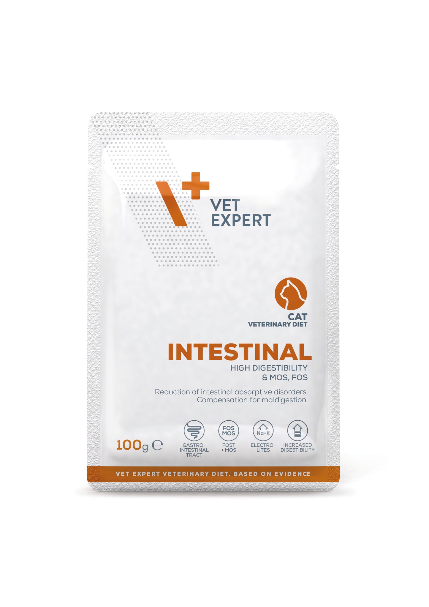 VetExpert Veterinary Diet Intestinal cat with chk 100g pouch
