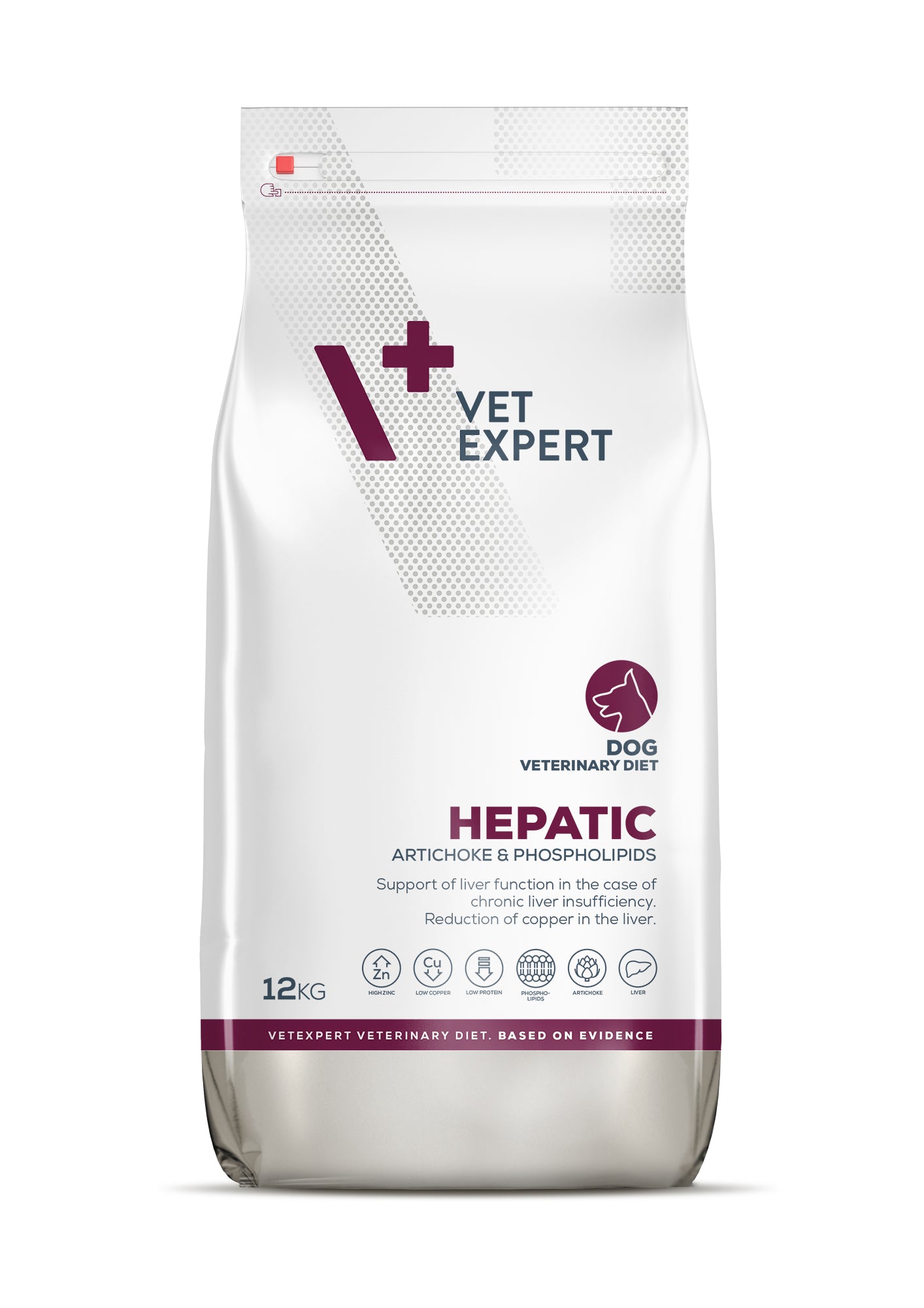 VetExpert Veterinary Diet Hepatic dog 12kg