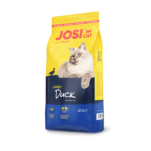 JosiCat Crispy Duck maistas katėms su antiena, 10 kg