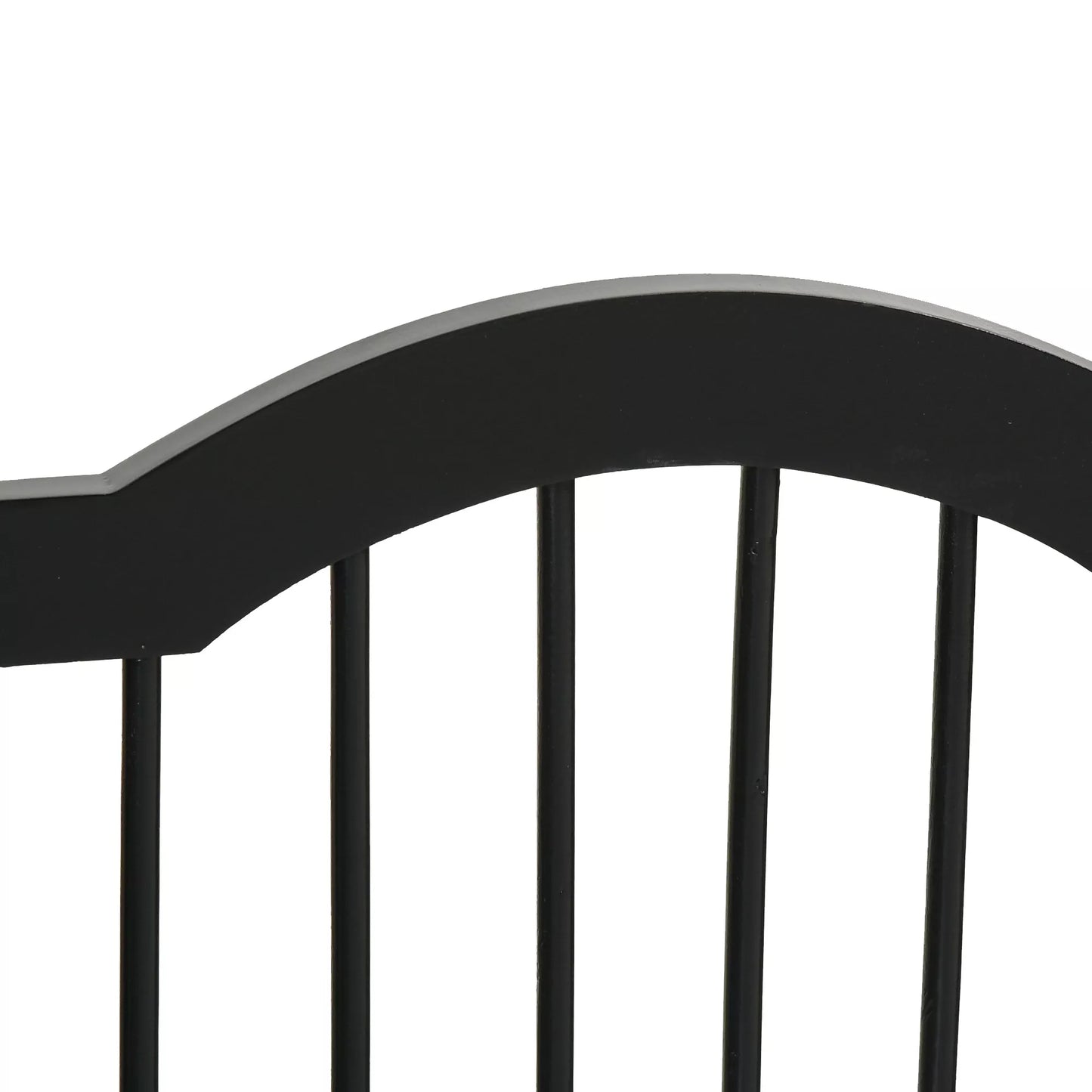 Sulankstomas 3 dalių šunų atitvaras, 154,5 x 61 cm, su durimis, apsauginiai varteliai su 2 atraminėmis kojelėmis, laisvai pastatomi varteliai virtuvei, koridoriui, juodas