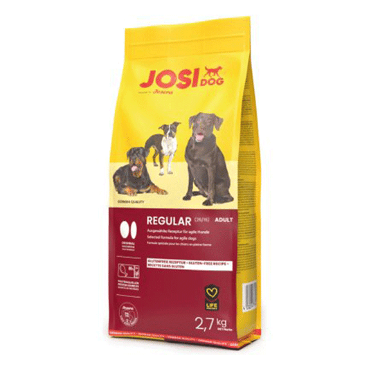 JosiDog Regular sausas šunų maistas, 2,7 kg