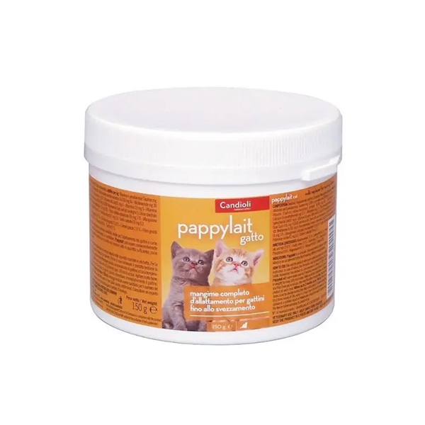 Candioli Pappylait pieno pakaitalas kačiukams, 150 g