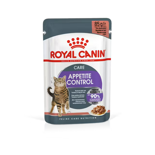 Appetite Control drėgnas pašaras katėms Royal Canin (ploni griežinėliai padaže)