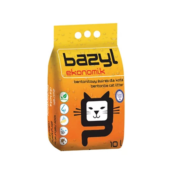Bazyl Ekonomik bentonitinis kraikas katėms, 10 l