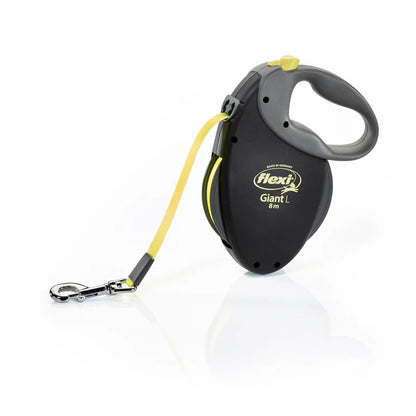 Flexi Giant Neon juostinis pavadėlis 8m – L iki 50kg 8m juostinis