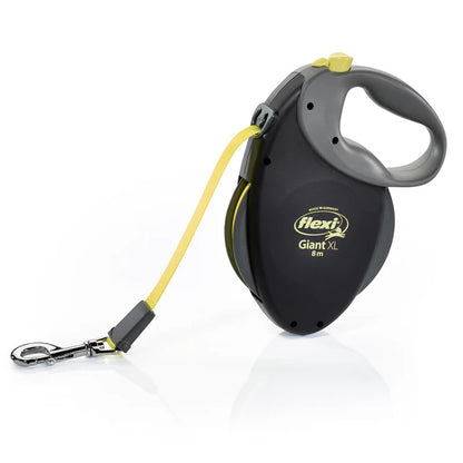 Flexi Giant Neon juostinis pavadėlis 8m – XL – didelių veislių šunims 8m juostinis