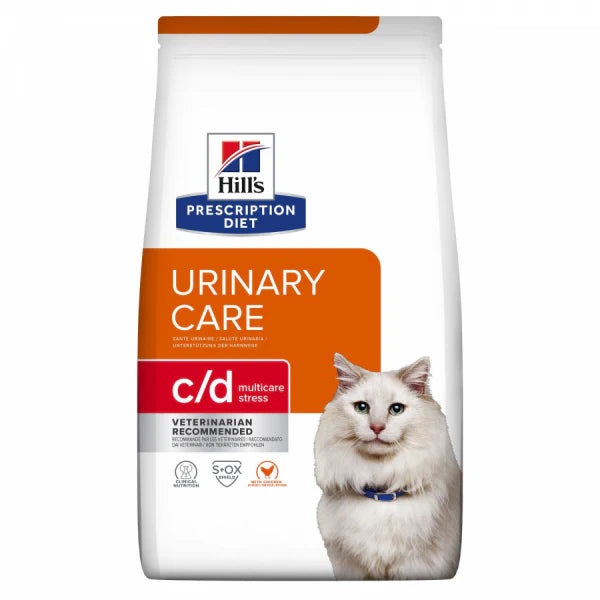 Hill's Prescription Diet Feline c/d Multicare Stress sausas maistas su vištiena katėms