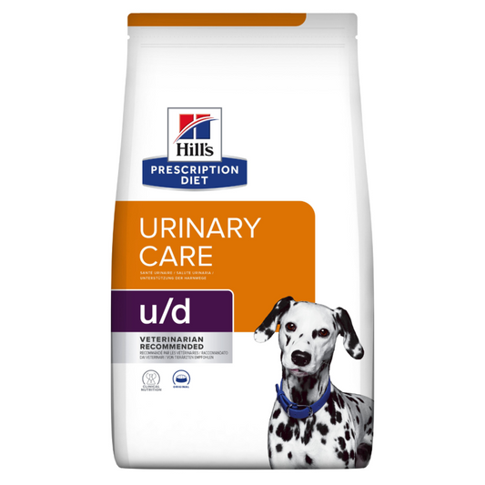 Hill's Prescription Diet Canine Urinary Care u/d sausas maistas šunims, skirtas šlapimo sistemos priežiūrai,