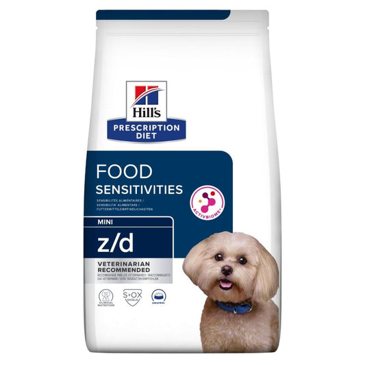 Hill's Prescription Diet Canine z/d Mini sausas maistas alergiškiems mažų veislių šunims