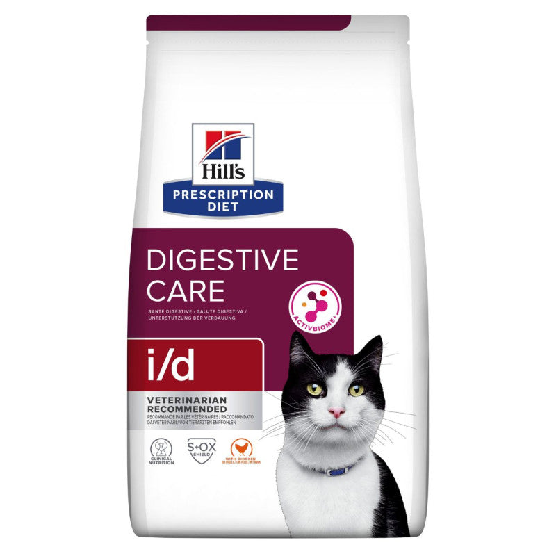 Hill's Prescription Diet Feline i/d sausas maistas su vištiena katėms