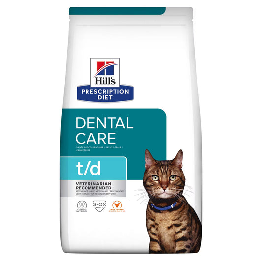 PD Feline t/d Dental Care pašaras katėms