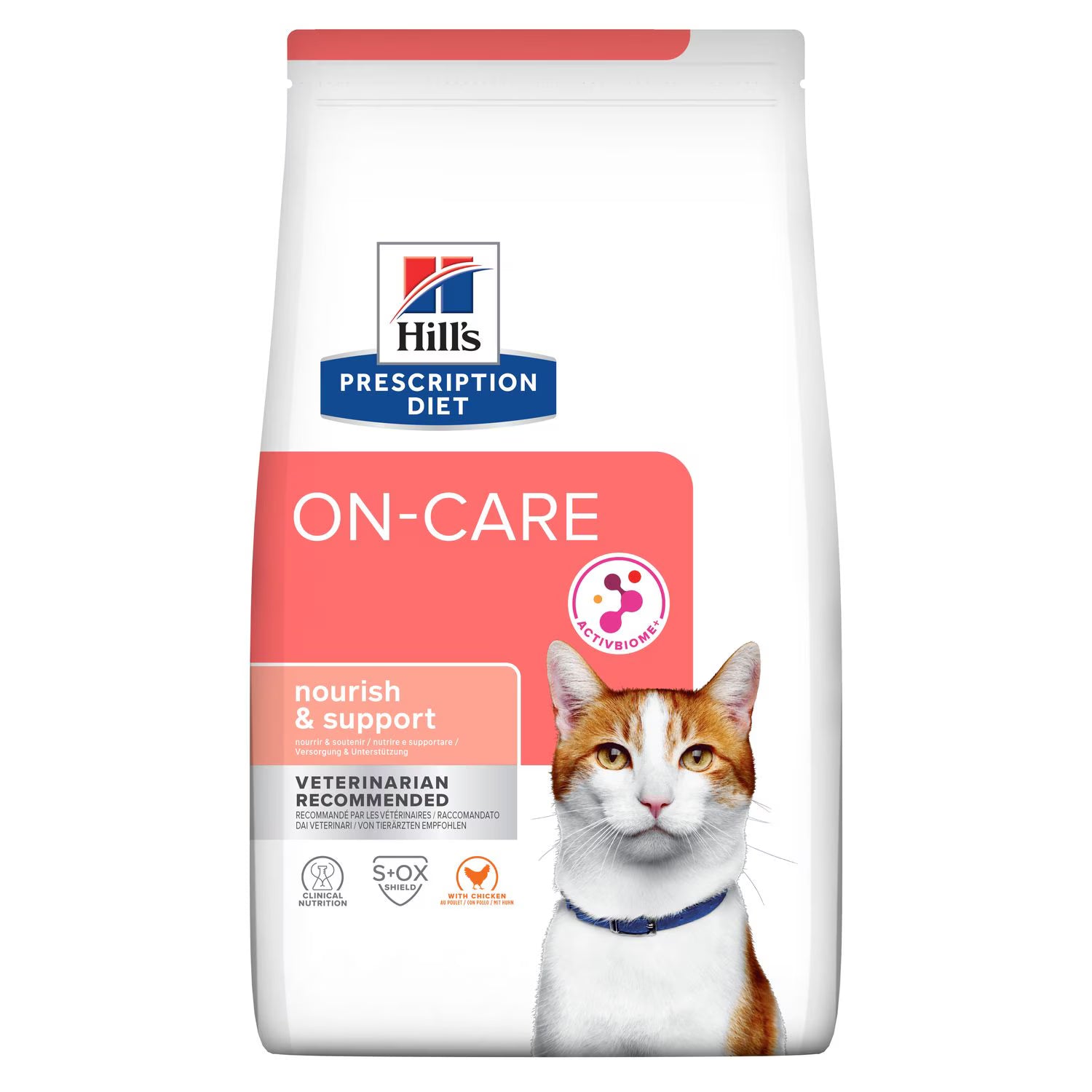 Hill's Prescription Diet Canine On-Care sausas pašaras katėms