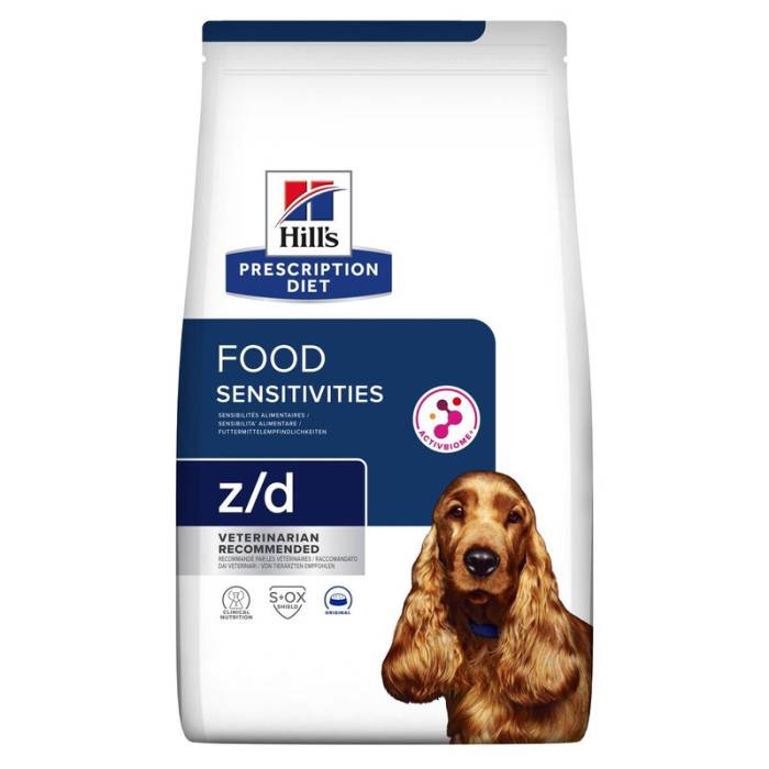 Hill's Prescription Diet Food Sensitivities z/d sausas maistas alergiškiems, jautriems šunims