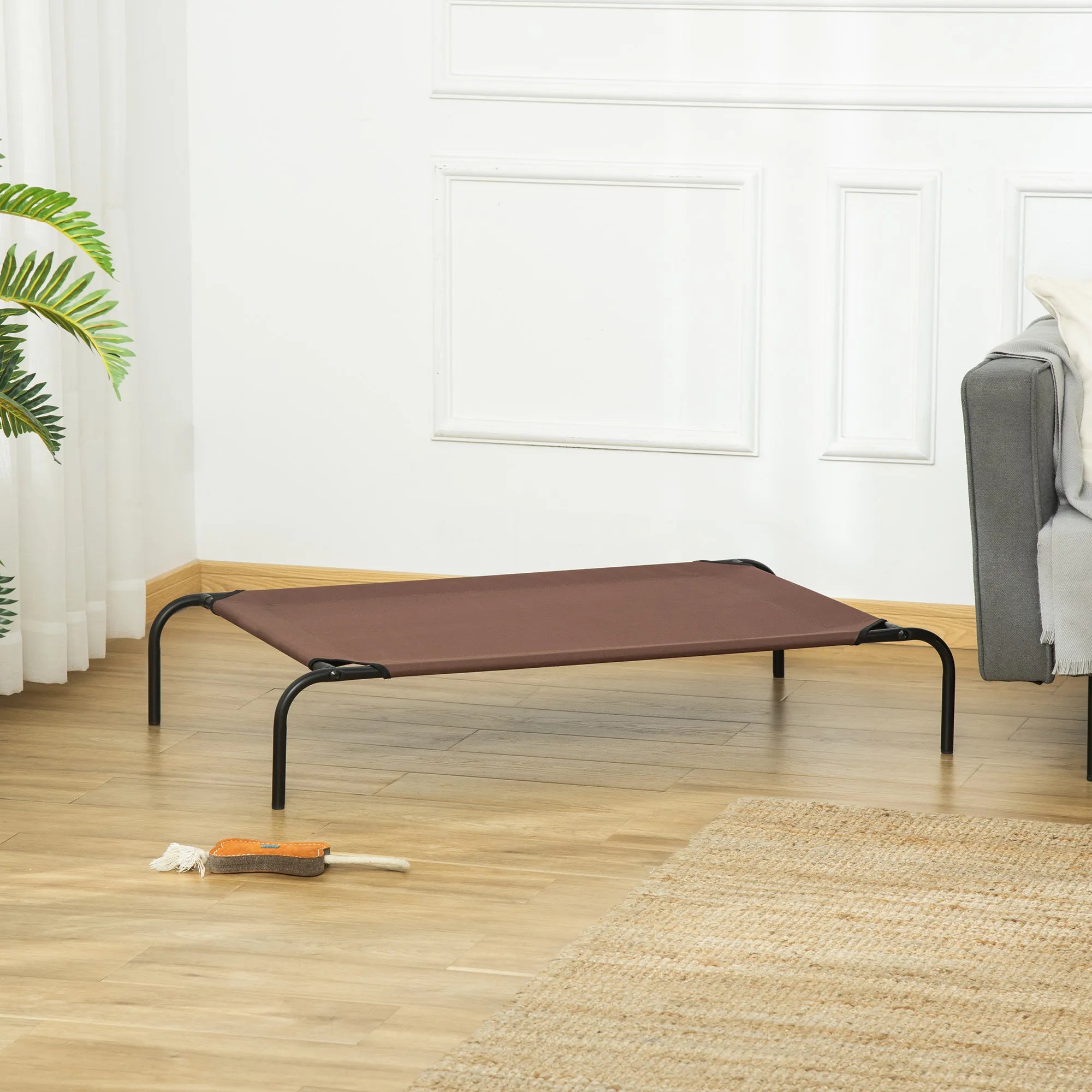 Šunų lovelė lauke Šunų lovelė iki 30 kg su atsarginiu užvalkalu 110 x 68 x 20 cm