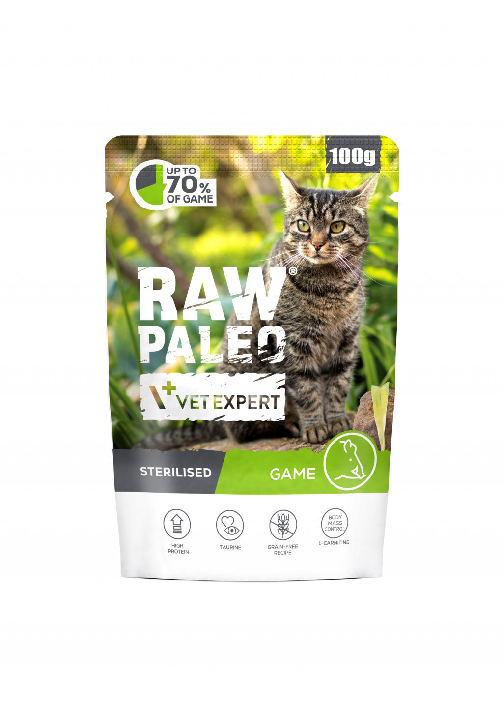 Raw Paleo sterilised Game pouch 100g