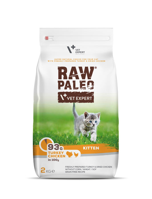 RAW PALEO Kitten Turkey&Chicken 2kg
