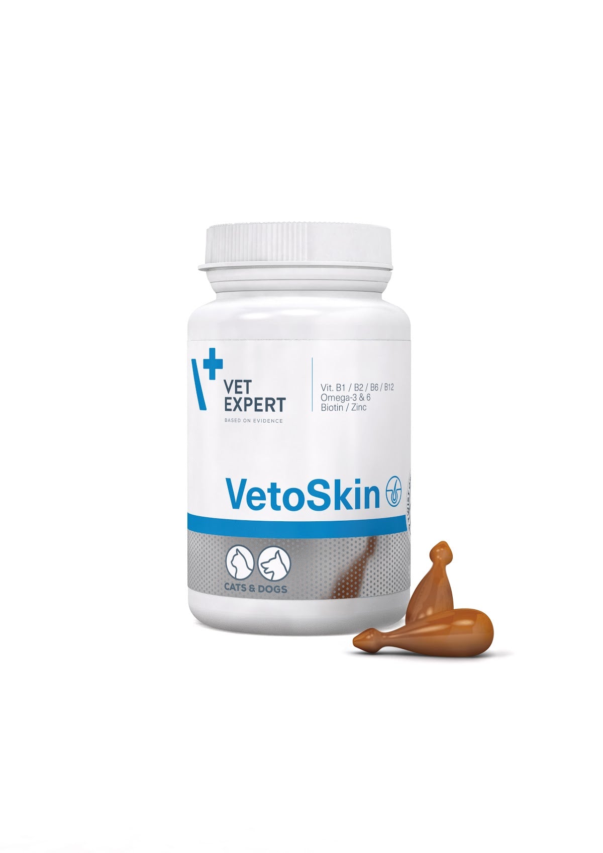 VETOSKIN 300mg, 90 kaps.
