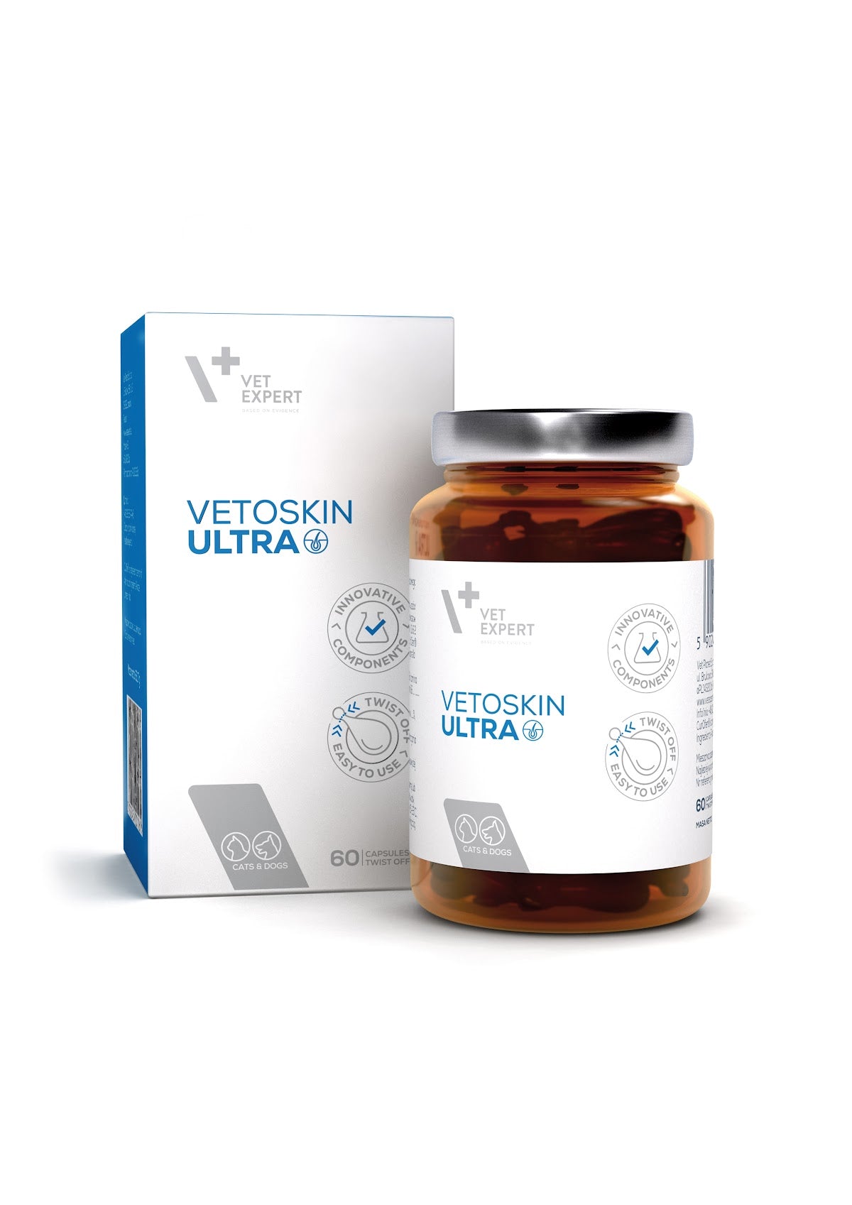VETOSKIN ULTRA Twist Off 60 kaps.