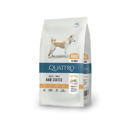Quattro Extra Poultry Sausas pašaras šunims su paukštiena