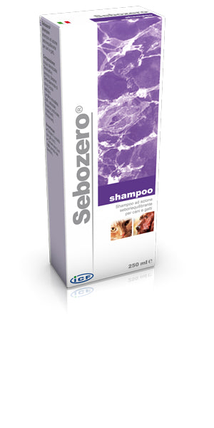 Sebozero Shampoo Šampūnas šunims ir katėms kontroliuojantis seborėją 250 ml