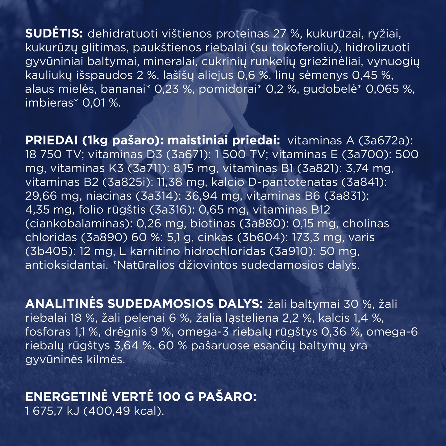 CLUB 4 PAWS PREMIUM ACTIVE. VISAVERTIS SAUSAS PAŠARAS SUAUGUSIEMS AKTYVIEMS MAŽŲ VEISLIŲ ŠUNIMS