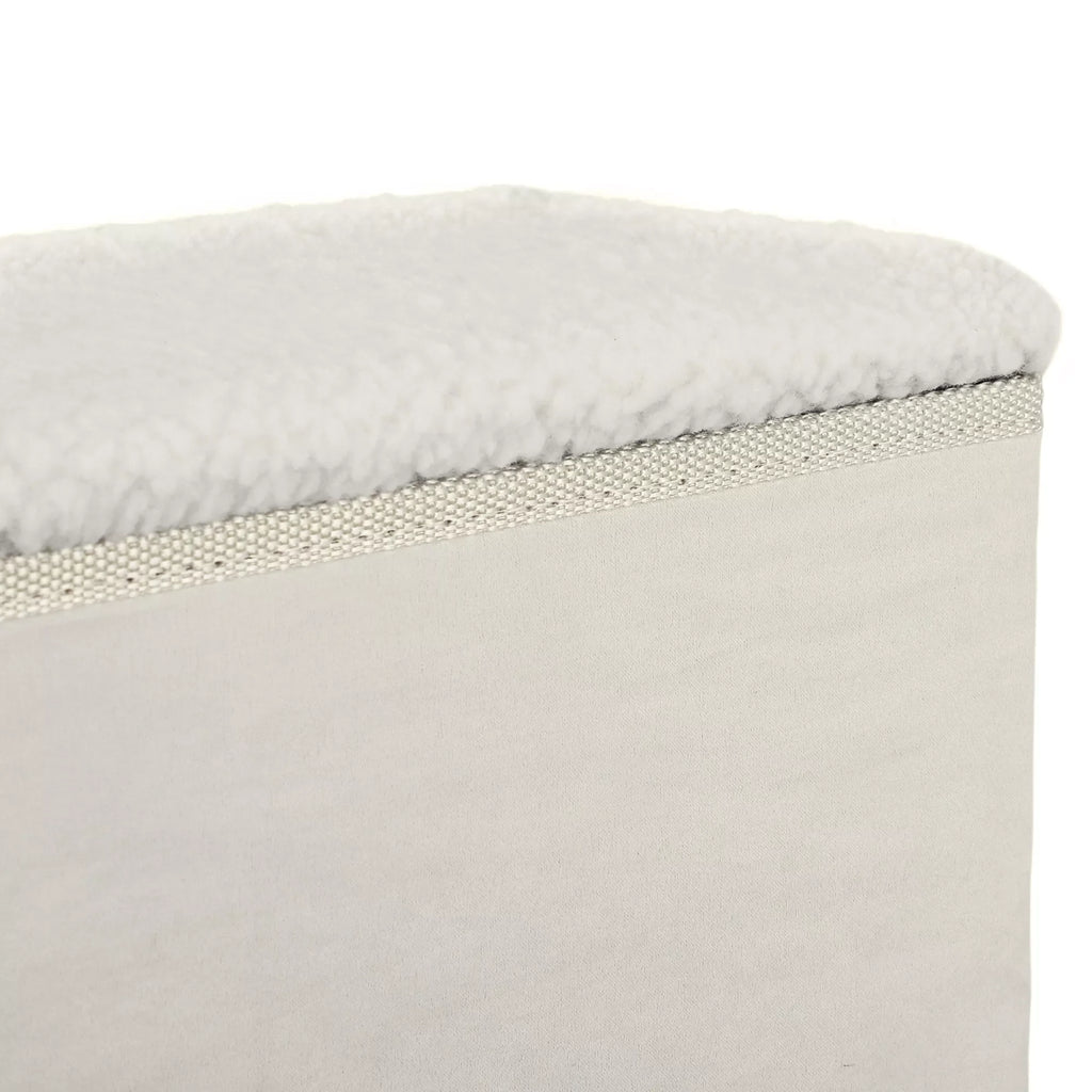 Katės laipteliai 3 pakopų 48 cm aukščio, sulankstomi augintinių laipteliai mažiems ir seniems gyvūnams, kačių ir šunų rampa, įlipimo pagalba į lovą, sofą, čiužinį ir automobilį, balti