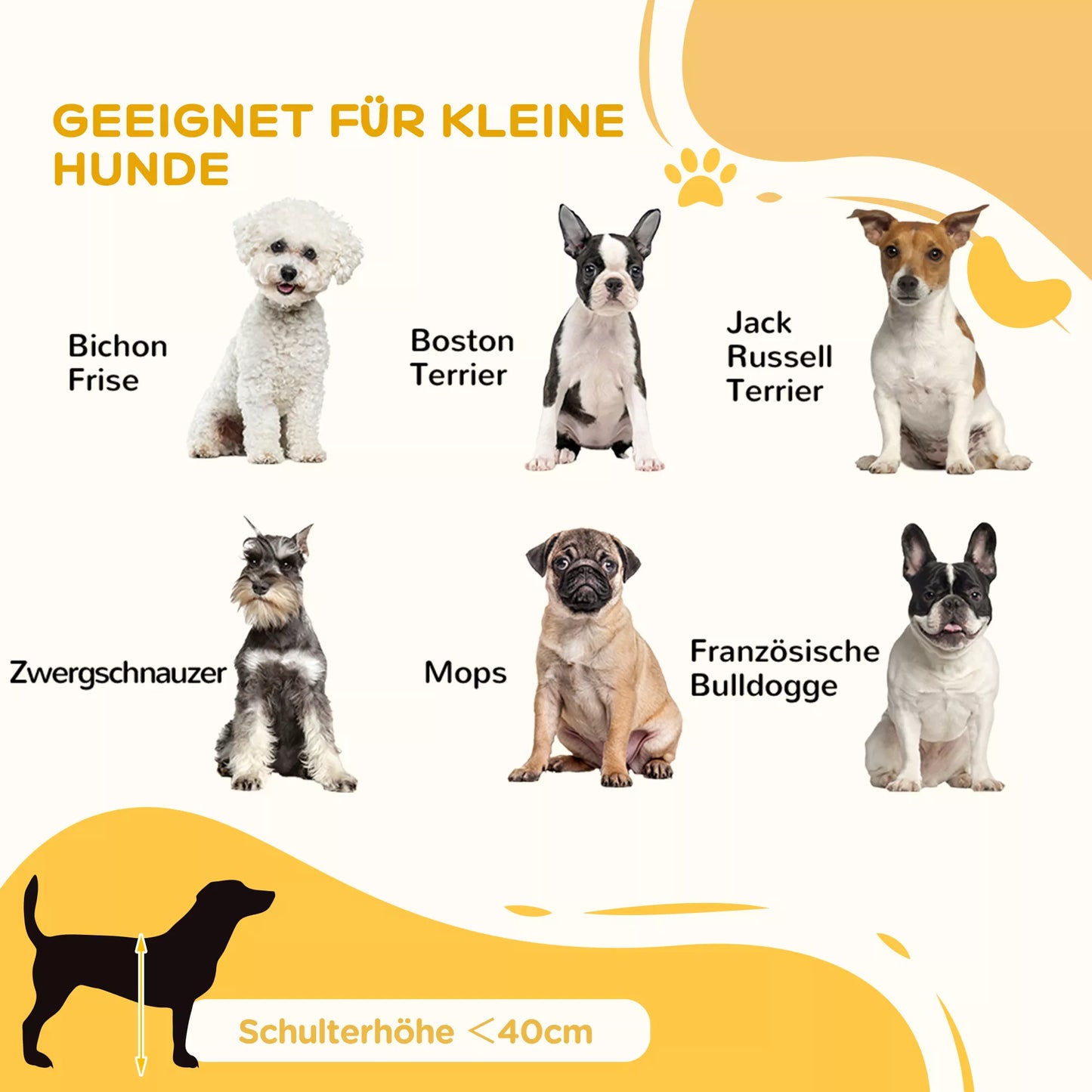 Laisvai pastatomas ir ištraukiamas apsauginis barjeras šunims, 71–190 cm (baltas)