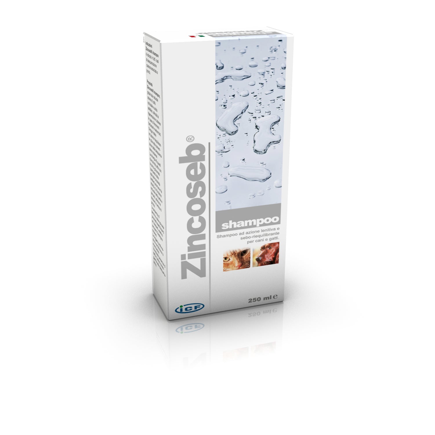 Zincoseb Shampoo Šampūnas stimuliuojantis odos regeneraciją 250 ml